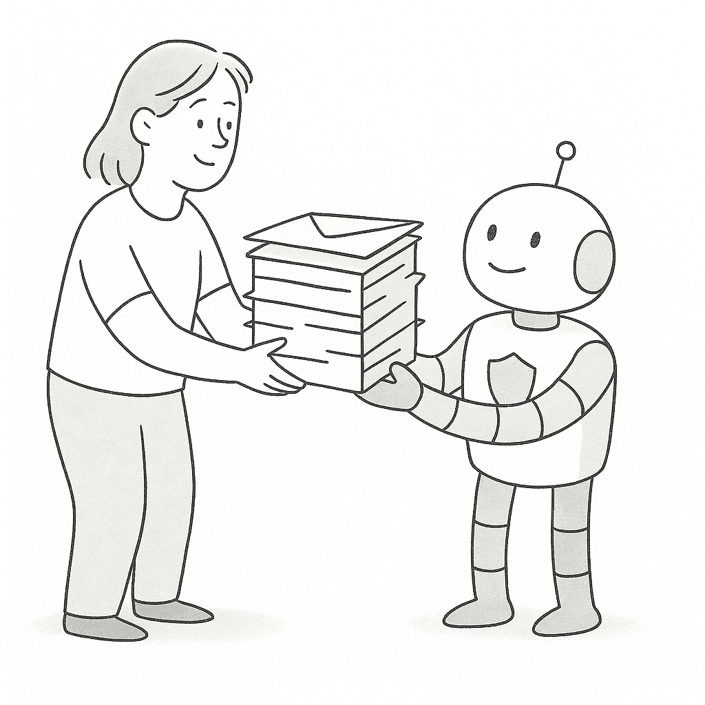 Robot catching fraud